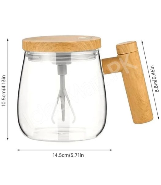 400ml-rechargeable-electric-self-stirring-glass-cup-with-wooden-lid-handle-for-coffee-milk-drinks-product-image