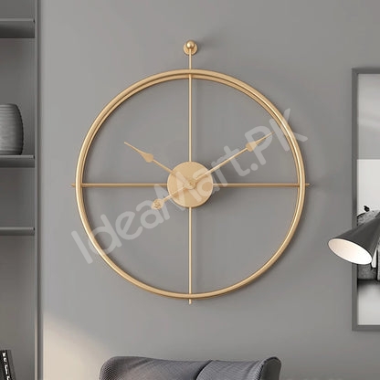 wall-mounted-mettalic-golden-black-wall-clock-with-silent-sweep-needle-for-living-room-decoration-product-image