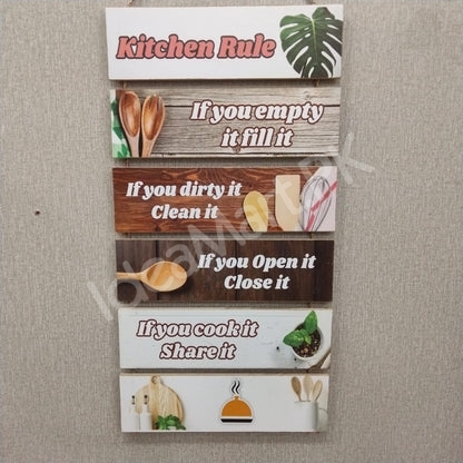 wooden-wall-decor-with-pictures-kitchen-rule-in-6-step-for-cafes-resturant-more-product-image