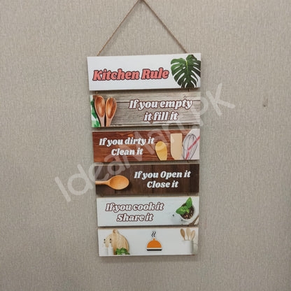 wooden-wall-decor-with-pictures-kitchen-rule-in-6-step-for-cafes-resturant-more-product-image