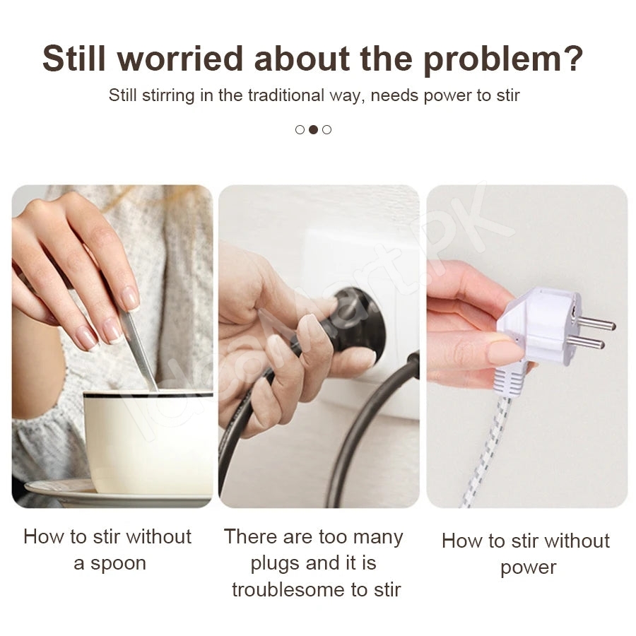 stainless-steel-rechargeable-automatic-self-stirring-coffee-mug-with-lid-for-tea-hot-chocolate-more-product-image