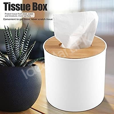 round-plastic-tissue-box-with-wooden-lid-product-image