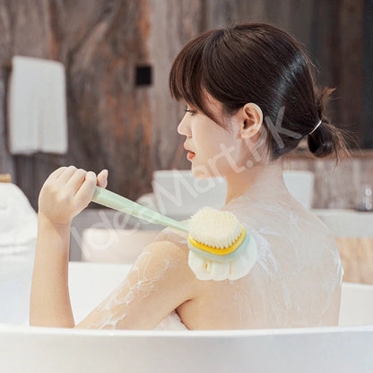 2-sided-plastic-bath-scrub-brush-with-long-handle-hole-for-hanging-product-image