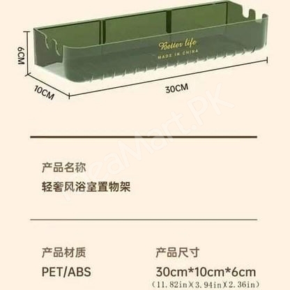 acrylic-wall-mounted-transparent-storage-rack-self-adhesive-product-image