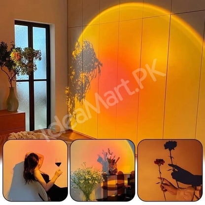 plastic-360-rotating-sunset-night-lamp-with-16-colours-remote-for-decor-bedroom-more-product-image