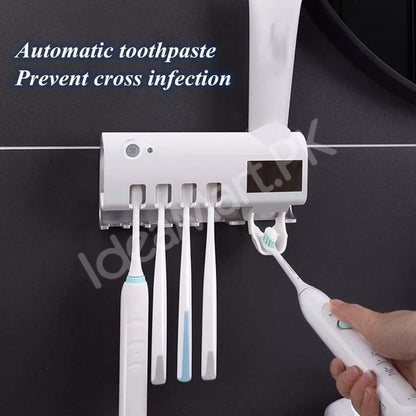 uv-toothbrush-sterilizer-with-wall-mounted-toothpaste-squeezer-product-image