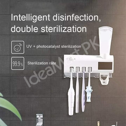 uv-toothbrush-sterilizer-with-wall-mounted-toothpaste-squeezer-product-image