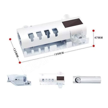 uv-toothbrush-sterilizer-with-wall-mounted-toothpaste-squeezer-product-image