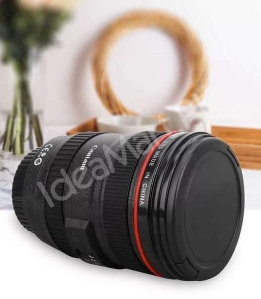 stainless-steel-camera-lens-shape-cup-with-leak-proof-lid-product-image