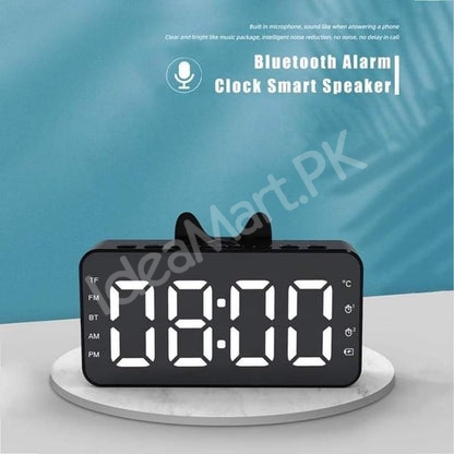 wireless-plastic-bluetooth-speaker-alarm-clock-with-time-display-for-office-desktop-more-product-image