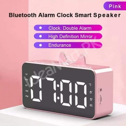 wireless-plastic-bluetooth-speaker-alarm-clock-with-time-display-for-office-desktop-more-product-image