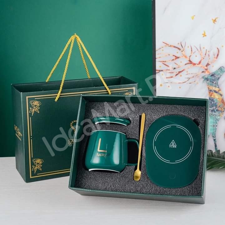 ceramic-usb-heating-pad-mug-set-with-stainless-steel-spoon-lid-for-coffee-milk-more-product-image
