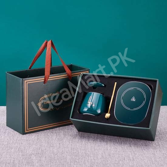 ceramic-usb-heating-pad-mug-set-with-stainless-steel-spoon-lid-for-coffee-milk-more-product-image