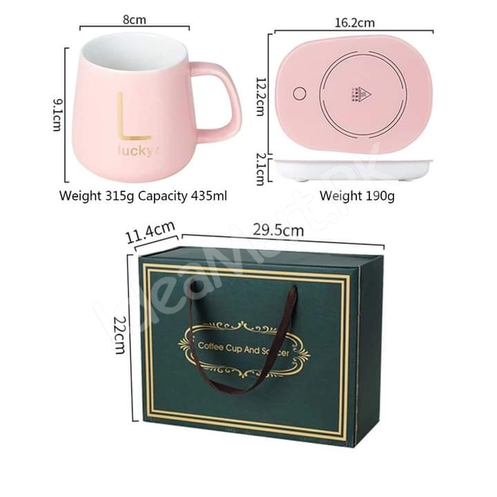 ceramic-usb-heating-pad-mug-set-with-stainless-steel-spoon-lid-for-coffee-milk-more-product-image