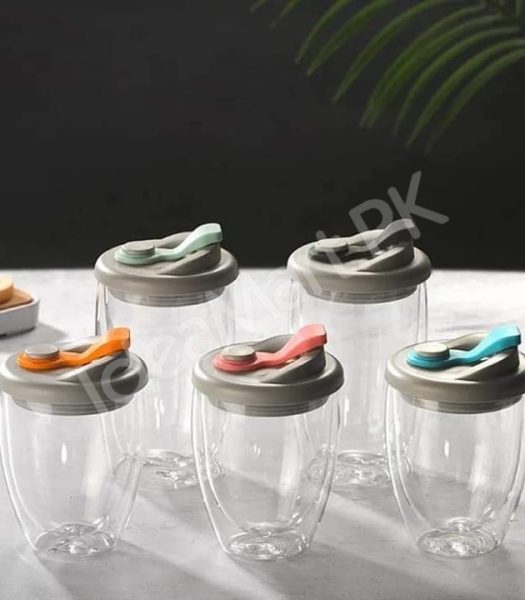 2-layer-350ml-glass-mug-with-airtight-lid-for-cold-coffee-juice-more-product-image