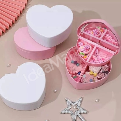 heart-shape-plastic-2-layer-jewellery-storage-box-with-mirror-for-desktop-organizer-product-image