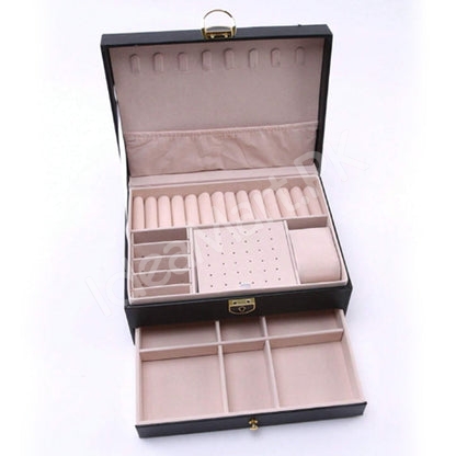 velvet-jewellery-organizer-box-with-1-drawer-necklace-hooks-for-watches-bracelets-more-product-image