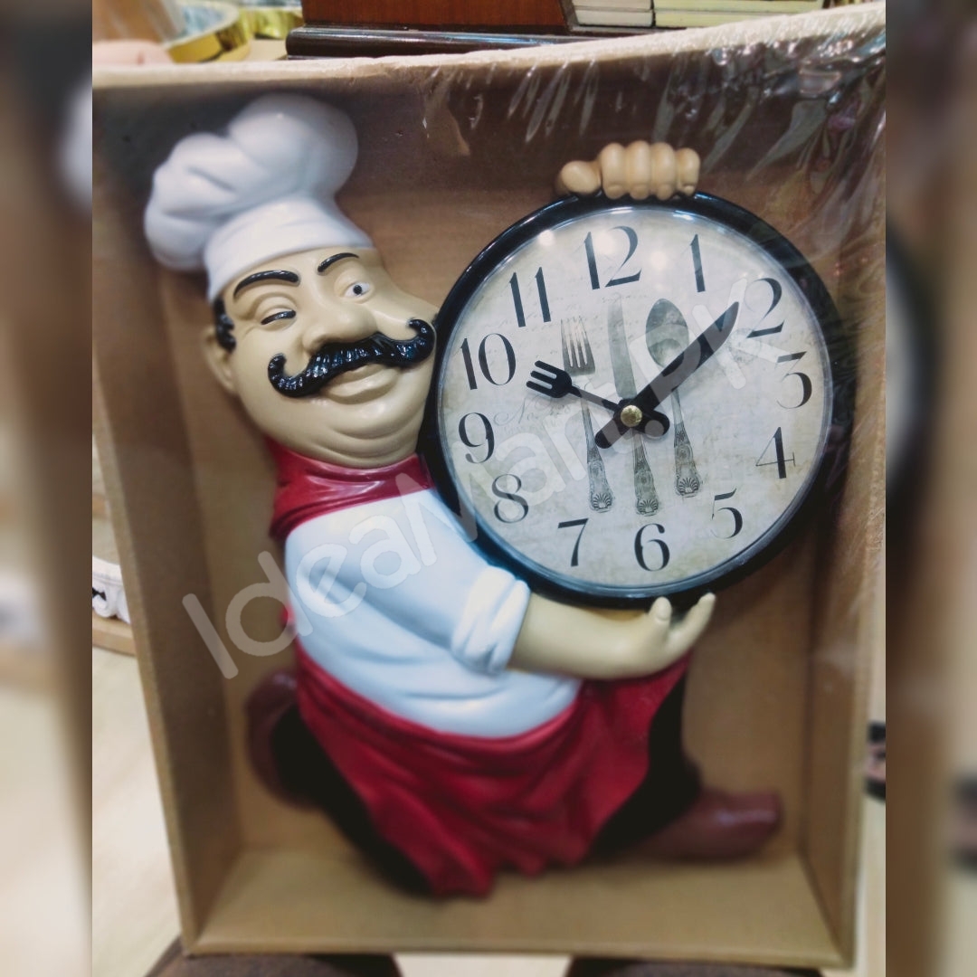 plastic-chef-wall-clock-in-hand-for-resturant-kitchen-product-image
