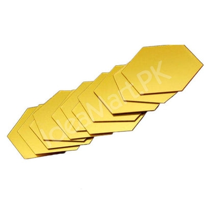 acrylic-12-pieces-hexagonal-self-adhesive-3d-mirror-wall-sticker-for-dinning-room-decor-product-image