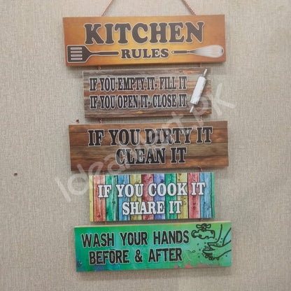 wall-art-wooden-kitchen-rules-in-5-step-in-dark-theme-product-image