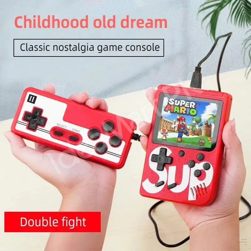 best-quality-original-b-o-rechargeable-400-in-1-sup-game-with-joystick-double-controller-product-image
