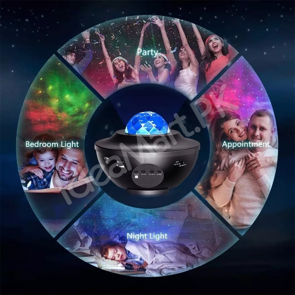 galaxy-projector-night-lamp-with-built-in-bluetooth-speaker-remote-control-3-level-brightnes-product-image