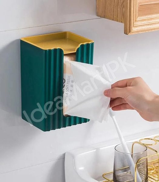 wall-mounted-plastic-tissue-box-self-adhesive-napkin-holder-with-shelf-product-image
