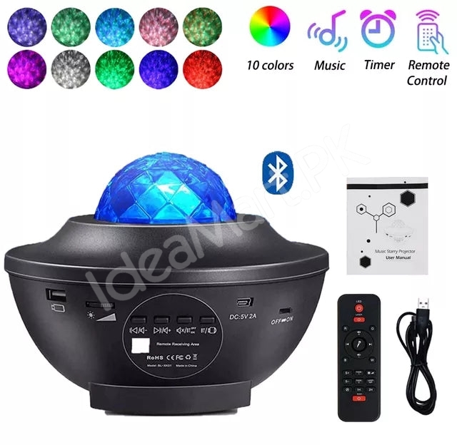galaxy-projector-night-lamp-with-built-in-bluetooth-speaker-remote-control-3-level-brightnes-product-image