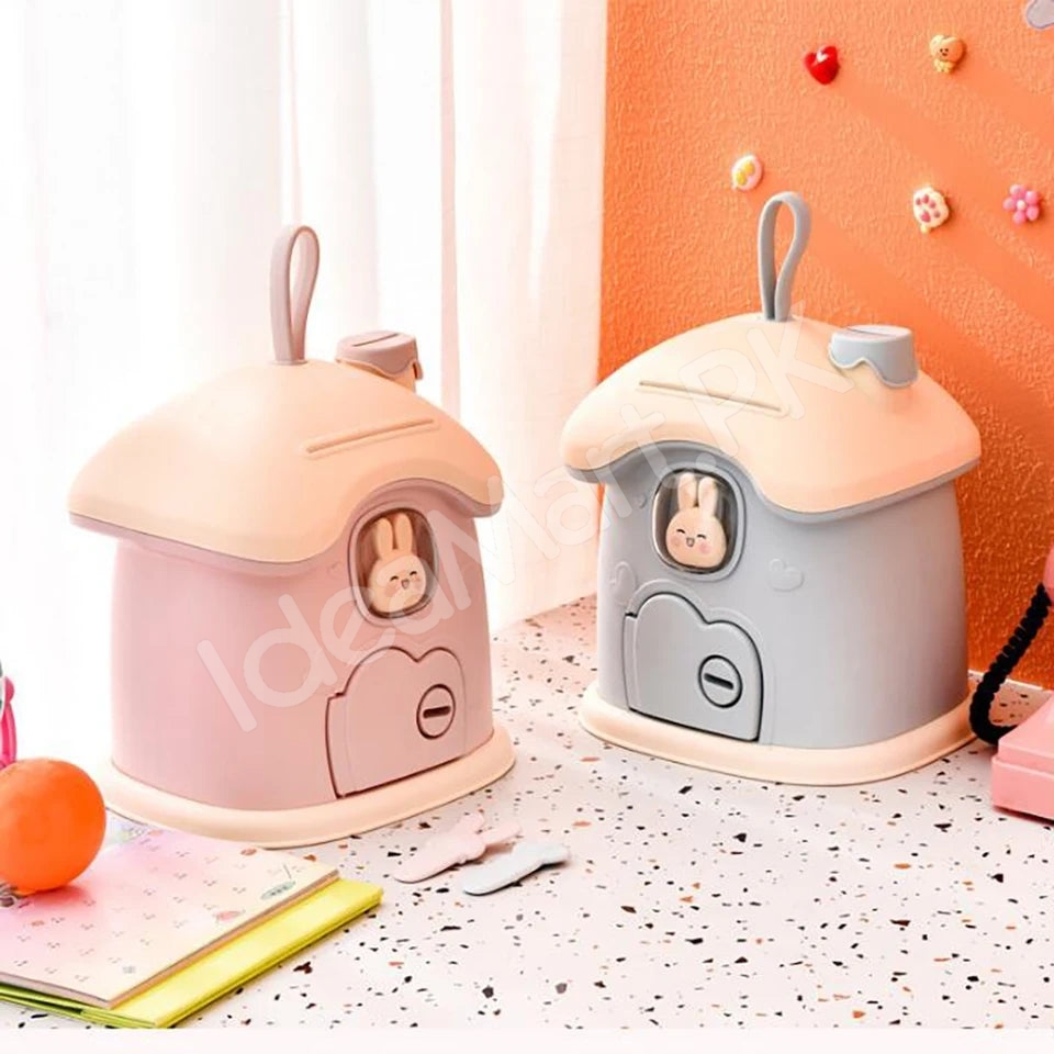 mushroom-house-shape-piggy-bank-with-rabbit-window-key-lock-product-image