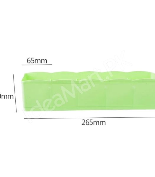 5-grid-plastic-stackable-drawer-organizer-basket-hollow-storage-bin-for-socks-clothes-product-image