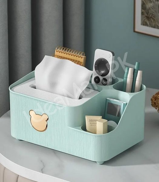 multifunctional-tissue-box-holder-and-desktop-organizer-with-5-storage-compartments-product-image