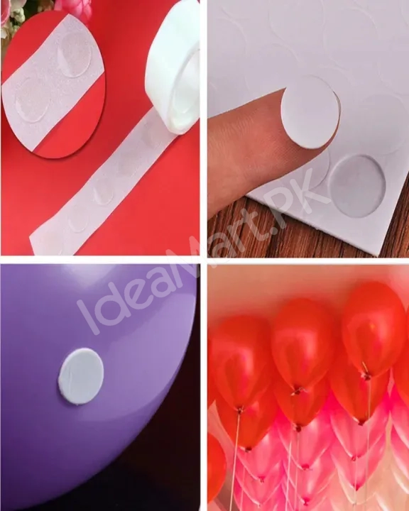 100-dots-removable-adhesive-glue-dot-pack-of-100-glue-dots-adhesive-glue-dots-for-sticking-balloons-birthday-product-image