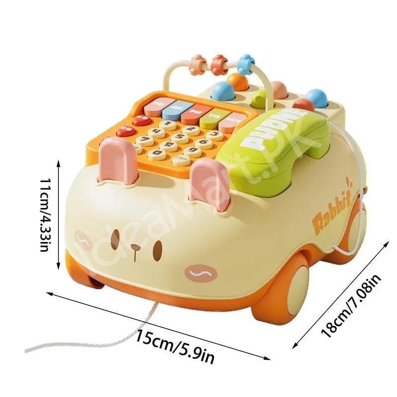 rabbit-design-toddler-phone-toy-car-with-music-abacus-learning-keys-product-image