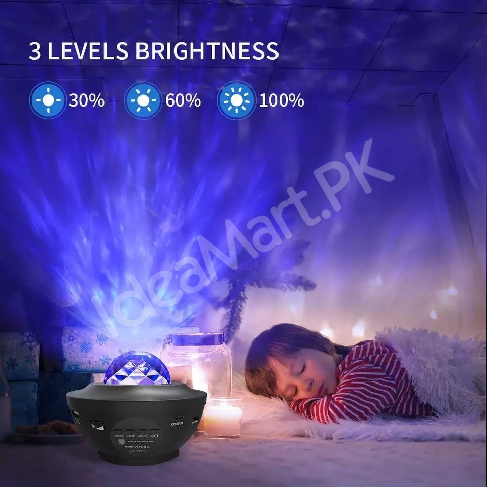 galaxy-projector-night-lamp-with-built-in-bluetooth-speaker-remote-control-3-level-brightnes-product-image