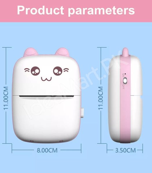 mini-thermal-printer-bear-design-portable-bluetooth-sticker-photo-printer-product-image