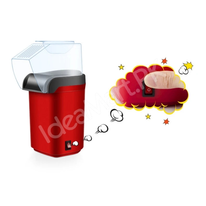1200w-mini-automatic-hot-air-popcorn-maker-with-measuring-cup-product-image