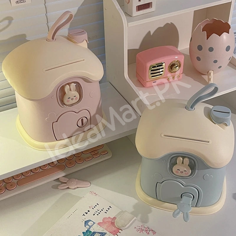 mushroom-house-shape-piggy-bank-with-rabbit-window-key-lock-product-image