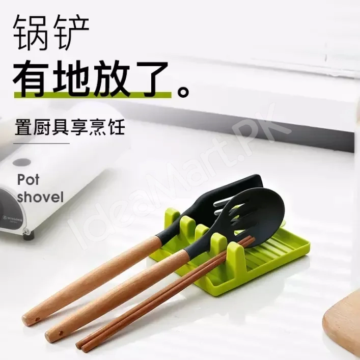 plastic-kitchen-spoon-utensil-holder-fork-spatula-chopsticks-rack-non-slip-spoon-rest-organizer-plastic-product-image