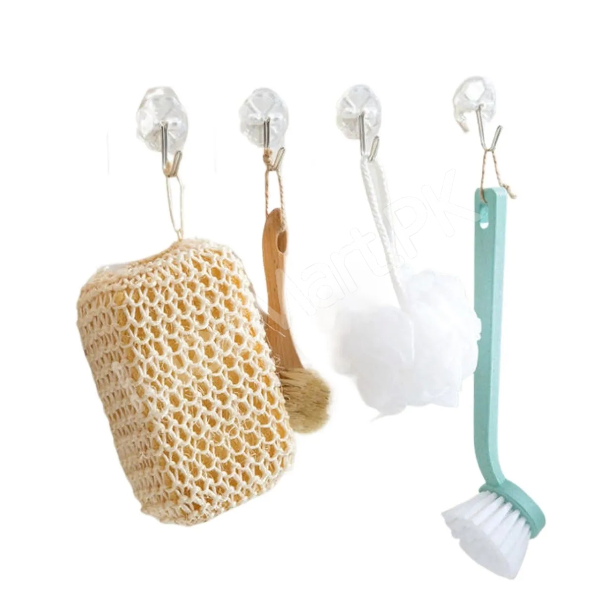 pack-of-10-adhesive-suction-cup-hooks-10kg-stick-hook-heavy-duty-sticky-wall-ceiling-door-nail-free-clear-hook-for-bathroom-and-kitchen-no-scratch-waterproof-and-oilproof-sticker-product-image