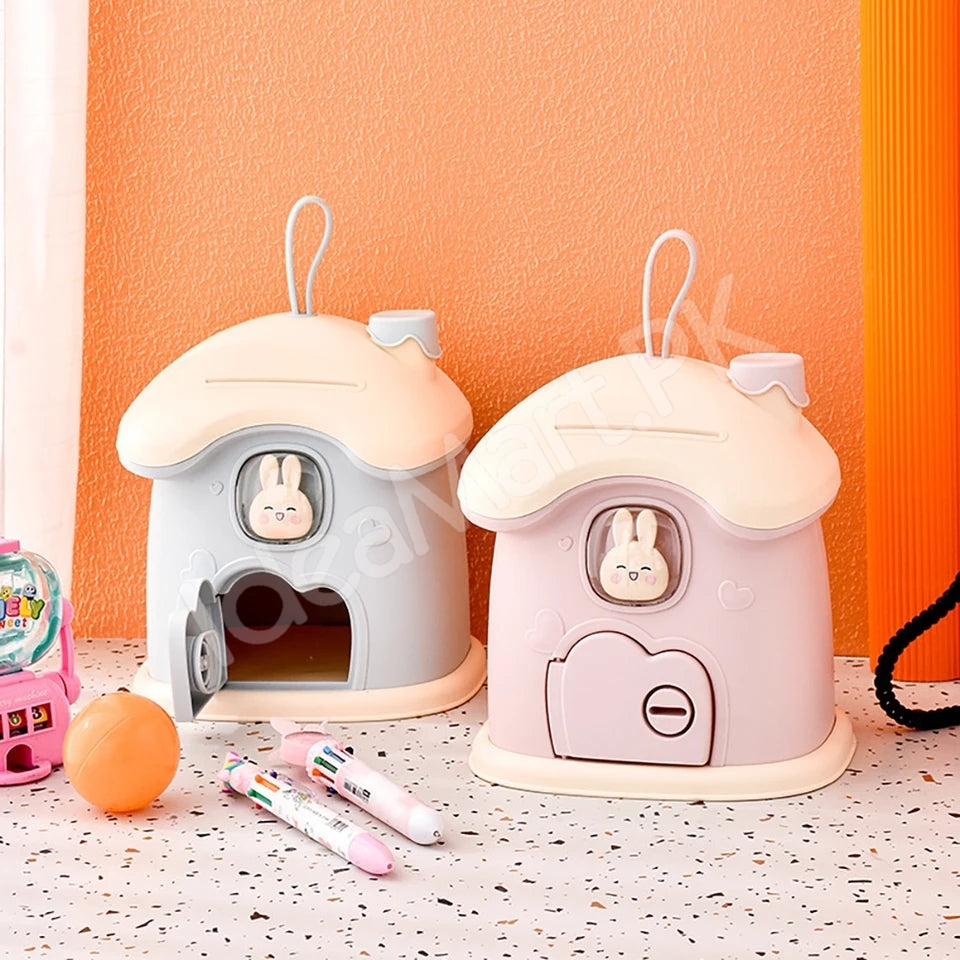 mushroom-house-shape-piggy-bank-with-rabbit-window-key-lock-product-image