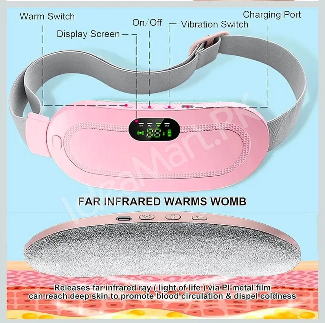 periods-cramp-relief-belt-with-heating-vibrating-function-instant-pain-relief-for-women-product-image