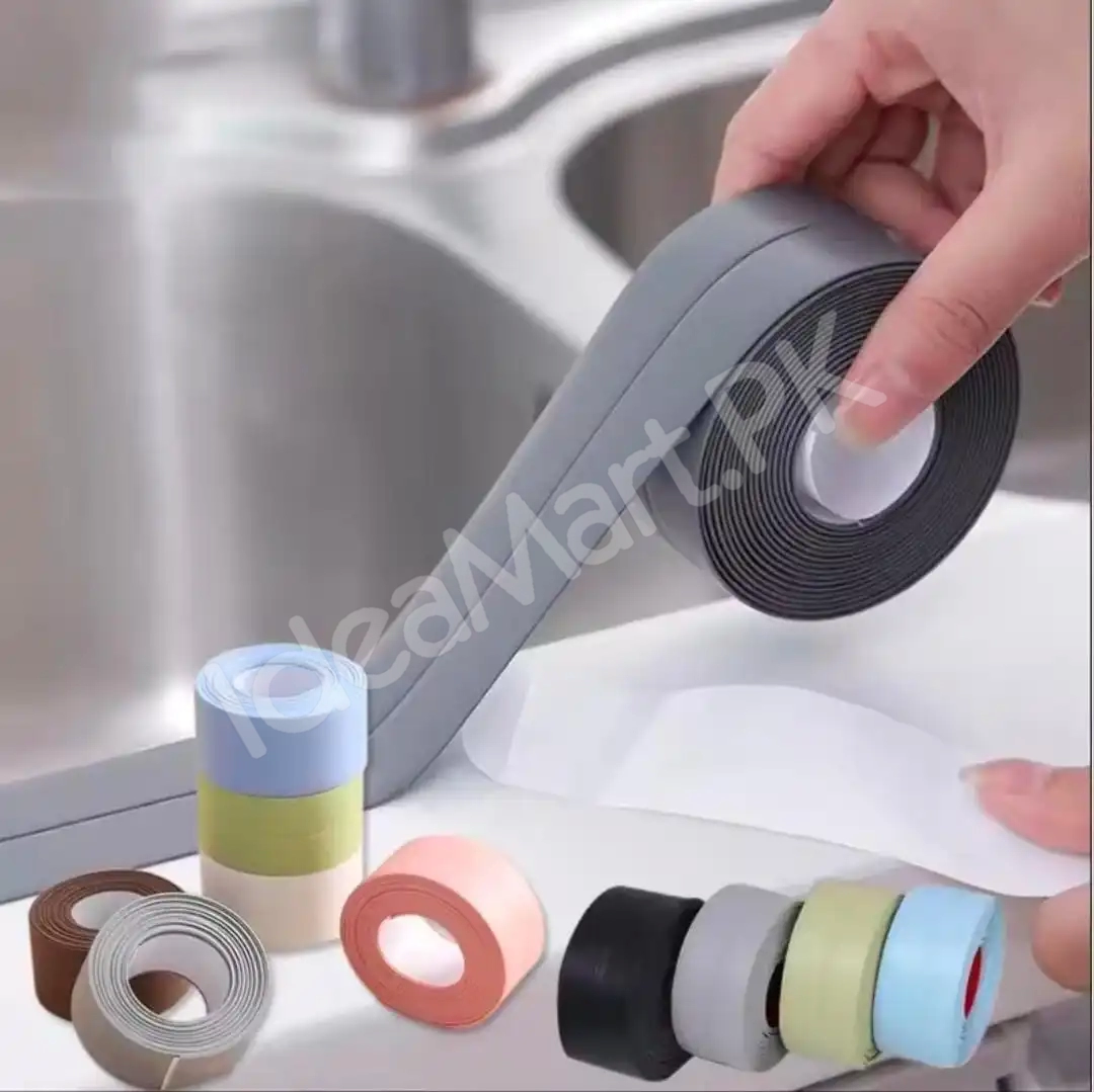 pvc-sealing-tape-bathroom-toilet-caulk-strip-self-adhesive-waterproof-mildew-proof-kitchen-sink-wall-corner-size-320cm-x-3-8cm-product-image