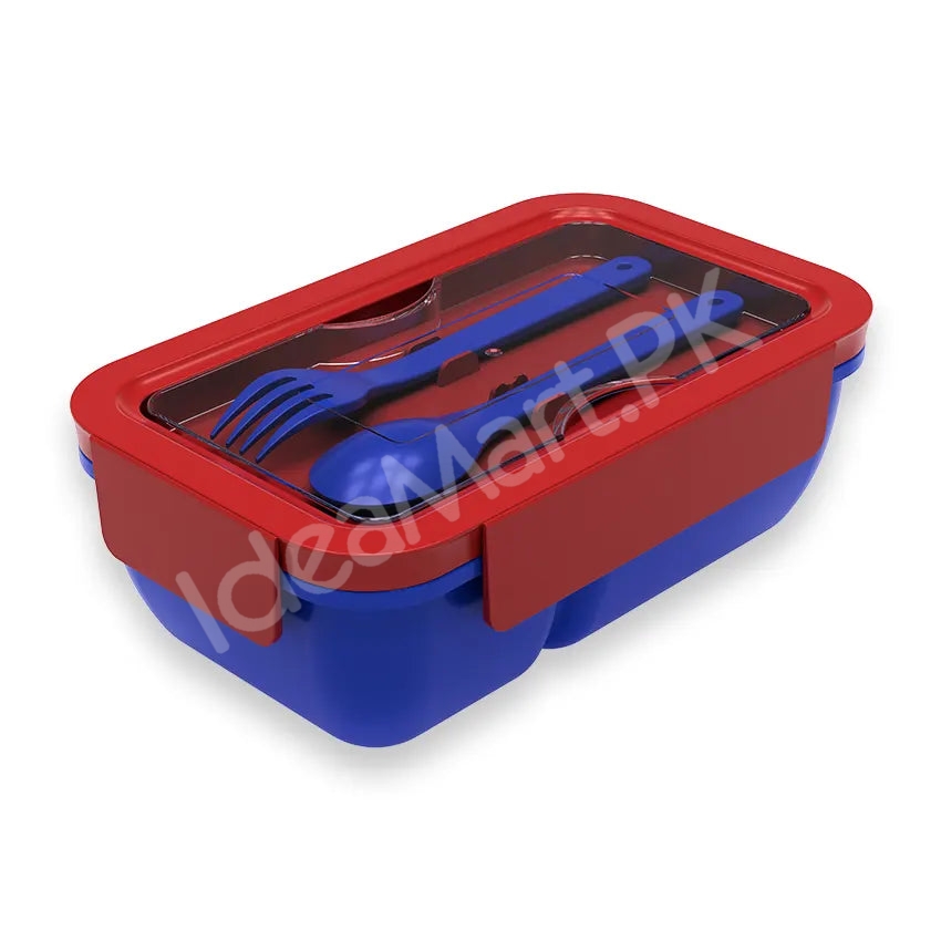 850ml-2-portion-plastic-mario-lunch-box-with-spoon-fork-for-school-kids-product-image