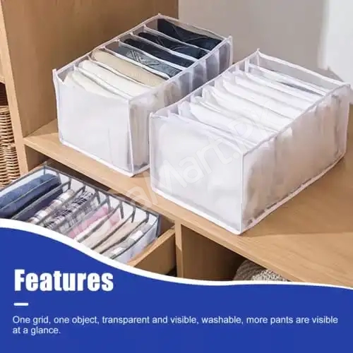 wardrobe-clothes-organizer-7-grids-breathable-clothing-organizer-for-pants-jeans-sweater-foldable-clothes-compartment-storage-organizer-for-drawer-product-image