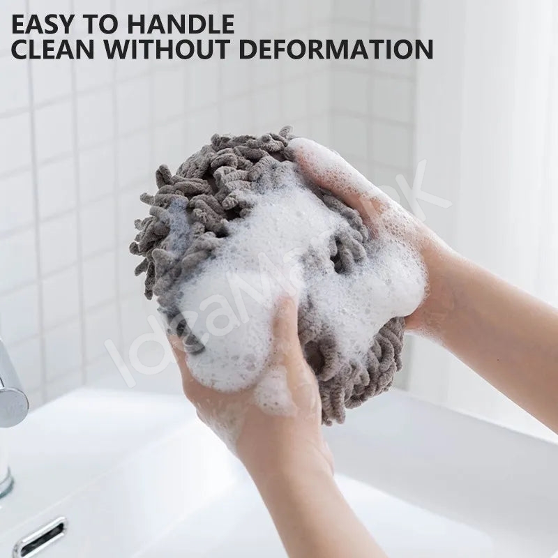 chenille-hand-towel-ball-hanging-microfiber-hand-dryer-for-kitchen-bathroom-product-image