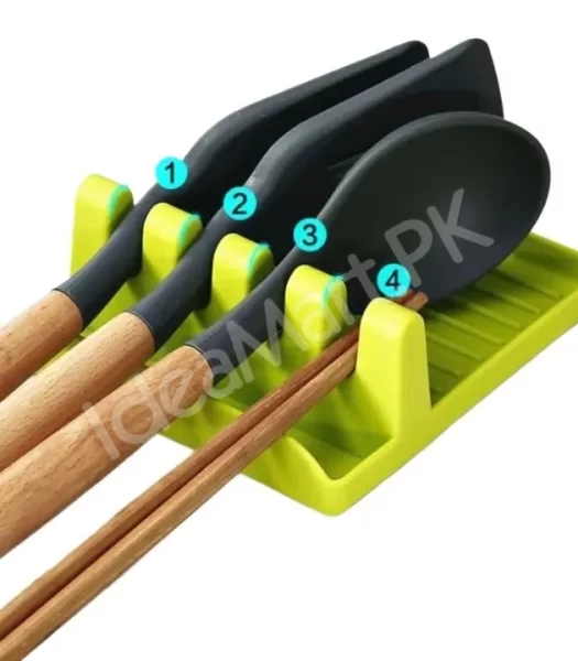 plastic-kitchen-spoon-utensil-holder-fork-spatula-chopsticks-rack-non-slip-spoon-rest-organizer-plastic-product-image
