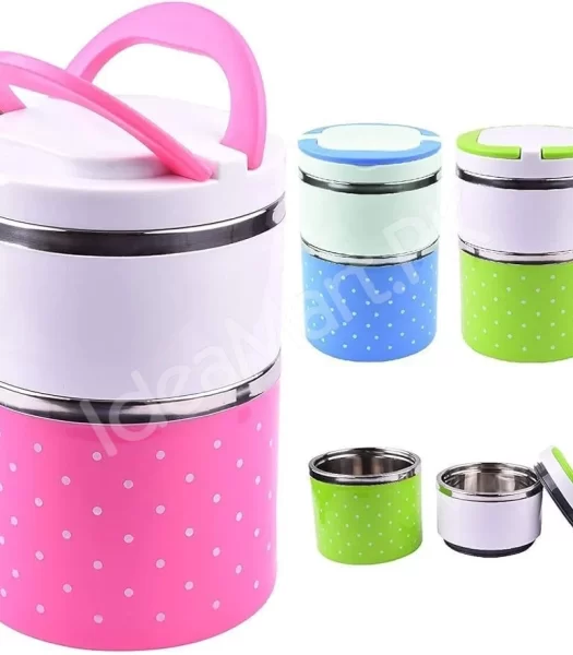 two-layer-round-hot-and-cold-handle-tiffin-office-lunch-box-with-box-packing-product-image