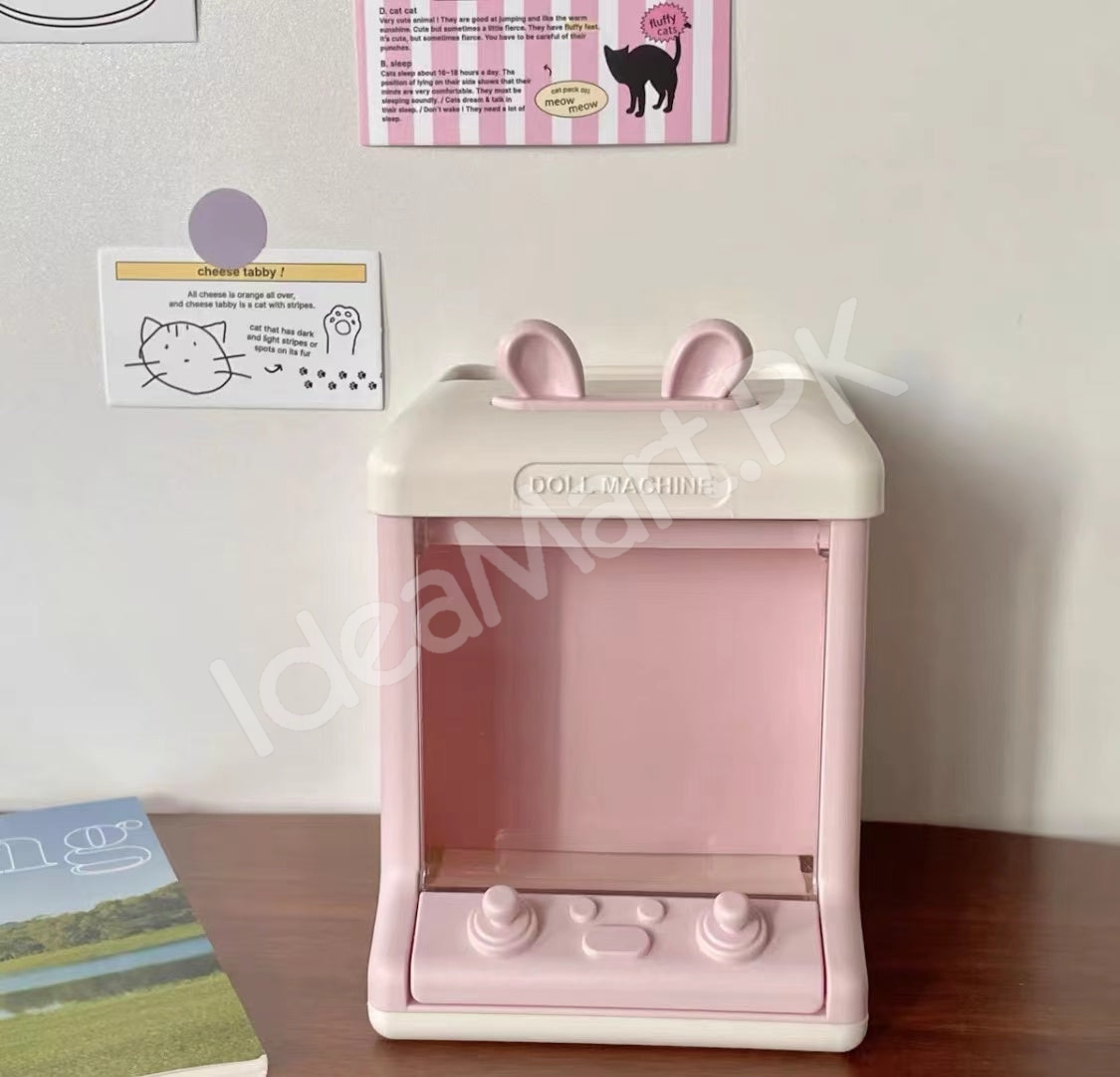bunny-doll-machine-pen-small-items-holder-for-desktop-organizer-product-image