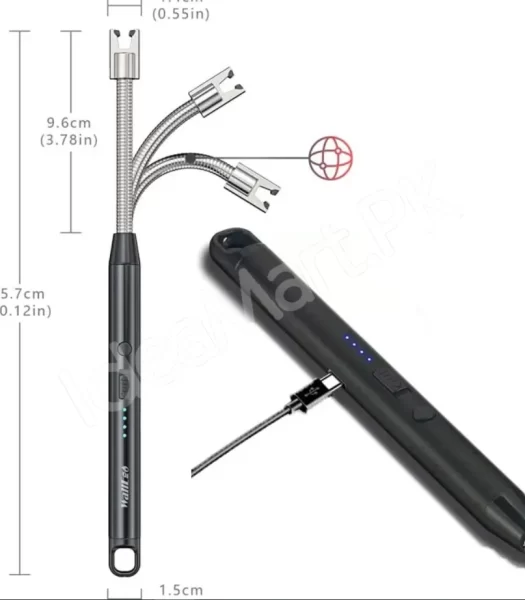 usb-arc-rechargeable-kitchen-lighter-with-card-packing-product-image