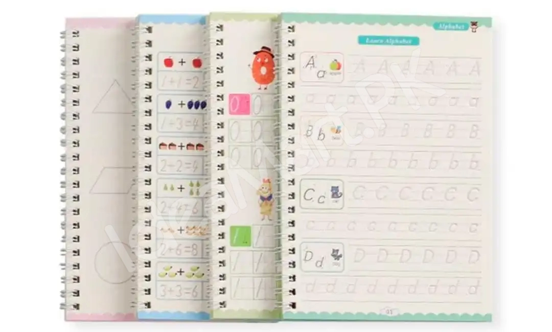 sank-magic-practice-copybook-age-3-for-preschool-drawing-pack-of-4-books-with-10-refills-1-pen-product-image
